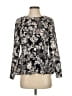 Banana Republic 100% Polyester Black Long Sleeve Blouse Size XS - photo 1