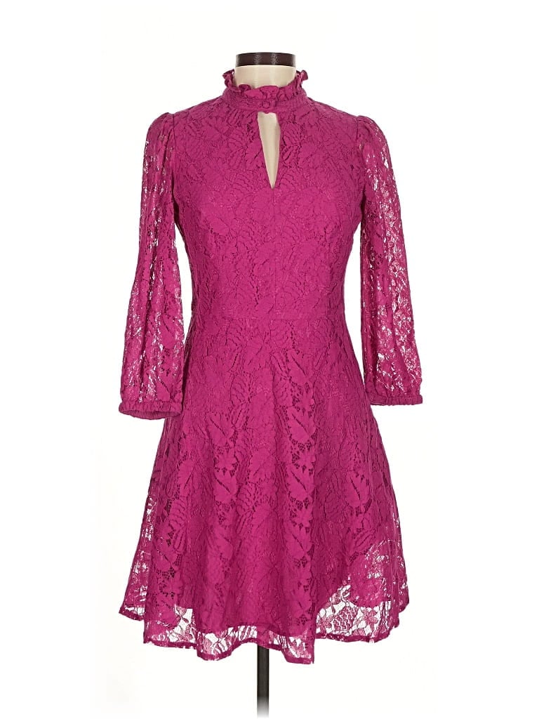 Pre-owned Maggy London Cocktail Dress In Pink