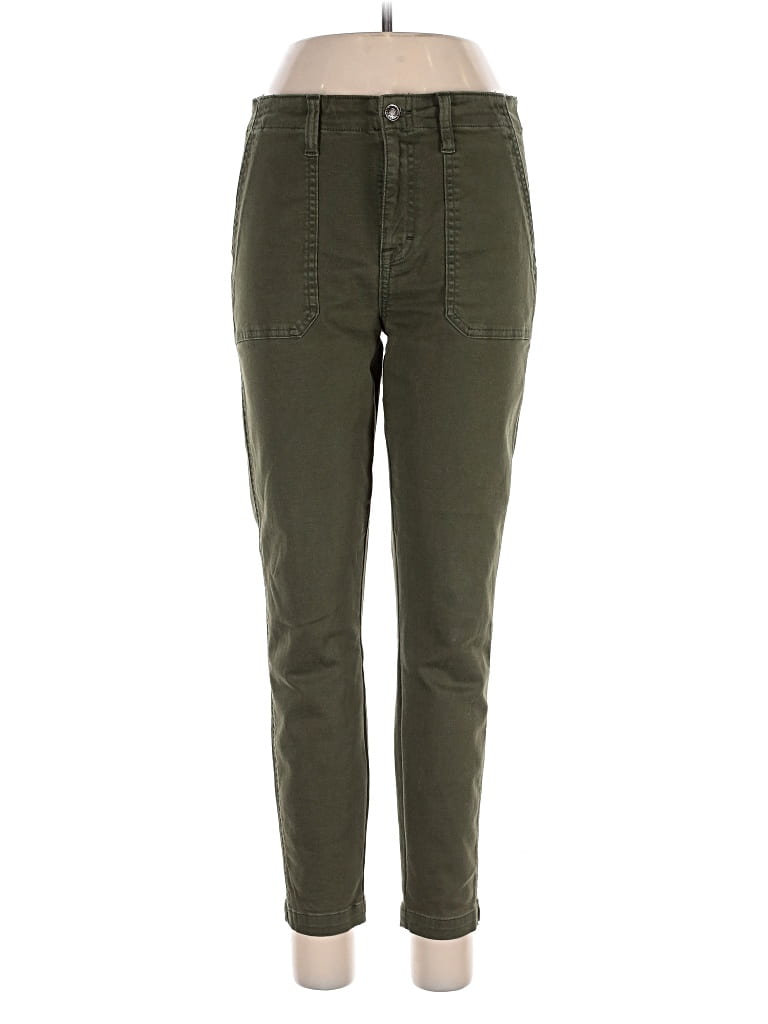 Pre-owned Studio Blue Casual Pants In Green
