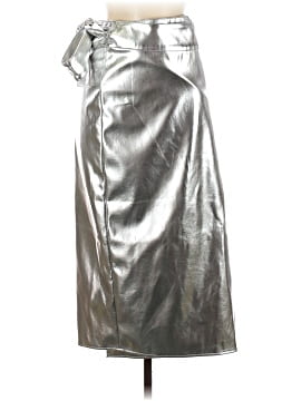 Never Fully Dressed Faux Leather Skirt