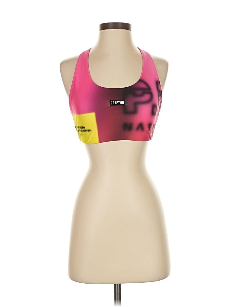 Pre-owned P.e Nation Sports Bra In Pink