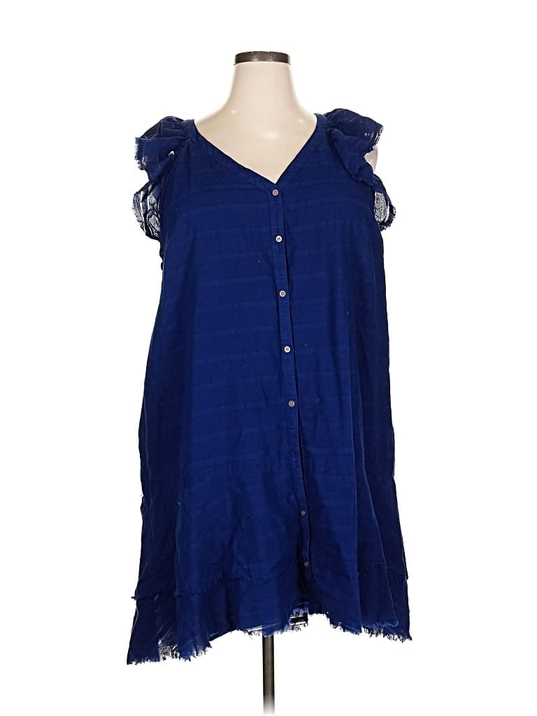 Pre-owned True Craft Casual Dress In Blue