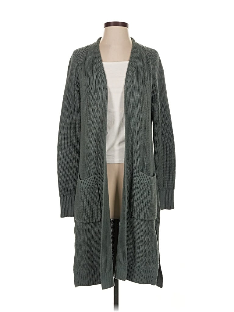 Pre-owned Lou & Grey Cardigan Sweater In Blue