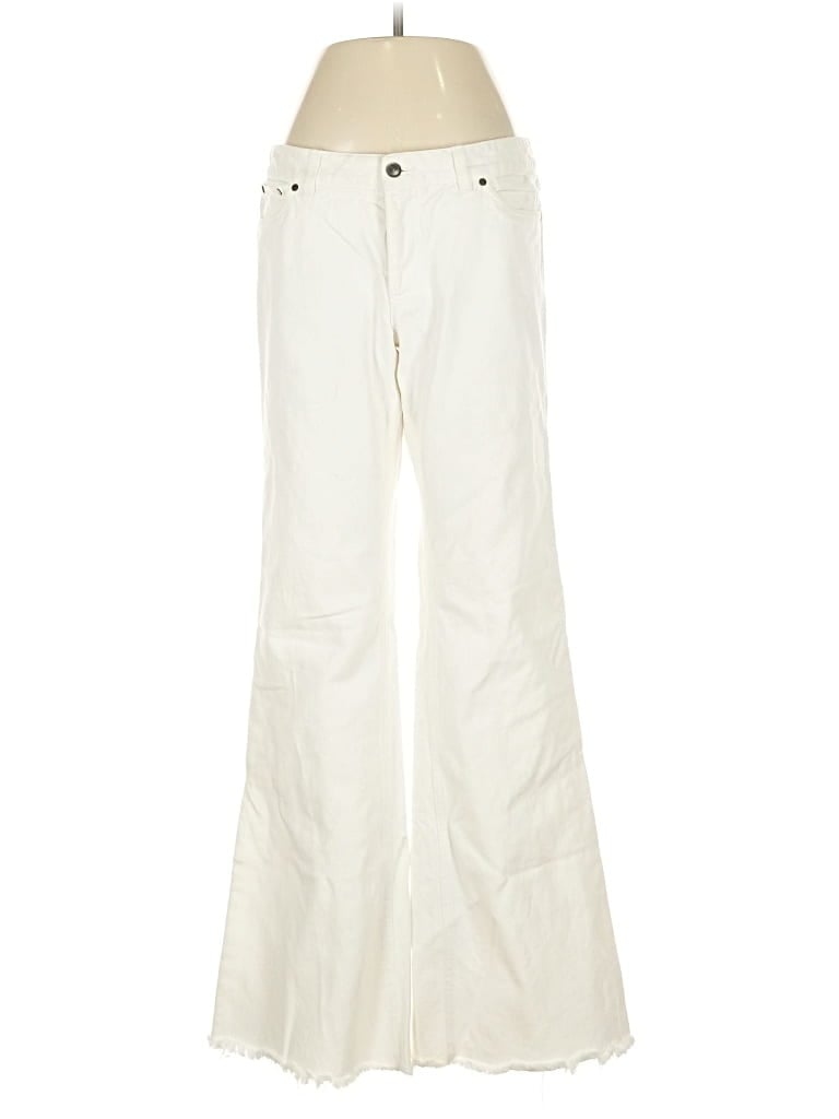 Pre-owned Gucci Jeans In White