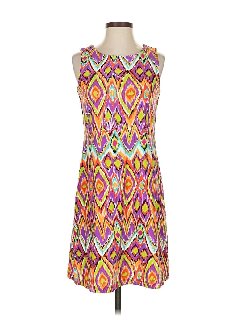 Pre-owned Jude Connally Casual Dress In Purple