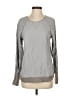 Go By Go Silk Gray Long Sleeve Blouse Size S - photo 1