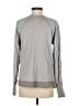 Go By Go Silk Gray Long Sleeve Blouse Size S - photo 2