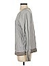 Go By Go Silk Gray Long Sleeve Blouse Size S - photo 5