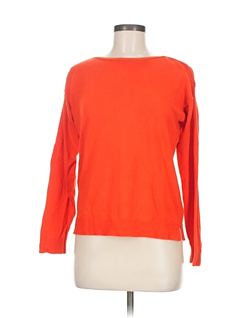 Pre-owned United Colors Of Benetton Pullover Sweater In Orange
