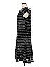 Sharagano Stripes Black Casual Dress Size 12 - photo 5