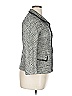 Lafayette 148 New York Tweed Gray Black Jacket Size 14 - photo 4