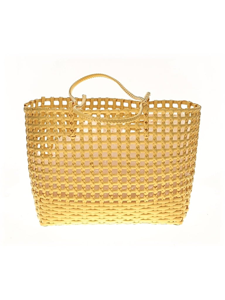 Pre-owned Unbranded Tote Bag In Yellow