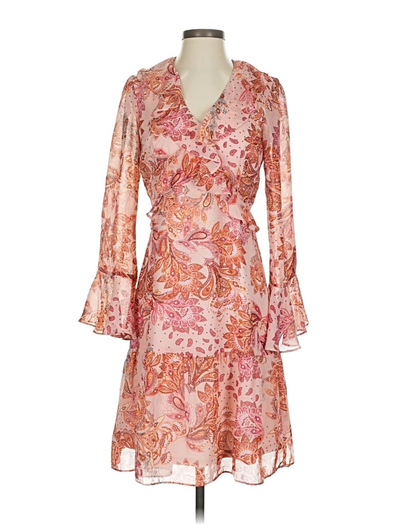 Pre-owned Julia Jordan Cocktail Dress In Pink