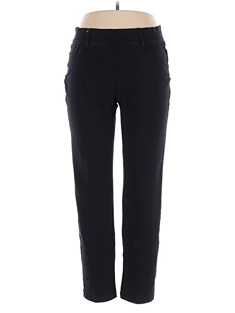 Pre-owned Lands' End Casual Pants In Black