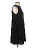 ASOS 100% Polyester Solid Black Casual Dress Size 4 - photo 4