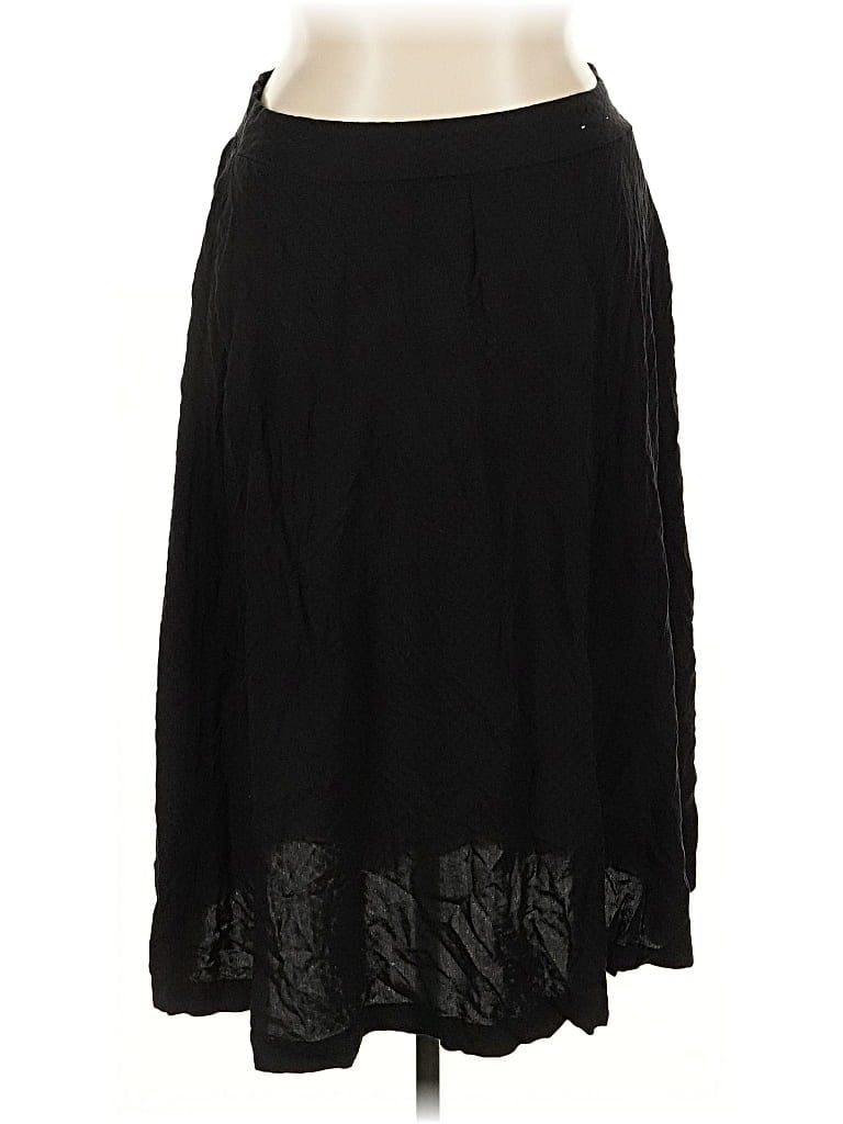 Pre-owned Croft & Barrow Casual Skirt In Black