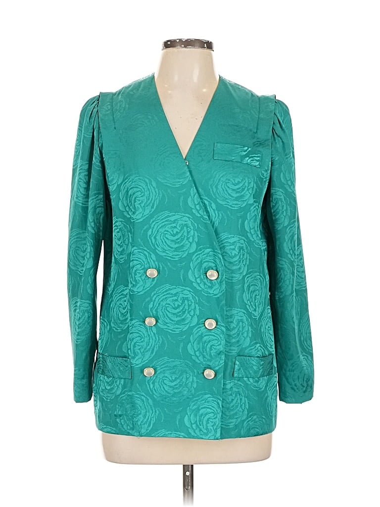 Pre-owned Leslie Fay Jacket In Blue