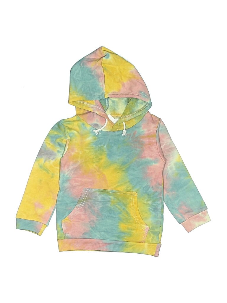 Pre-owned Unbranded Kids' Pullover Hoodie In Yellow