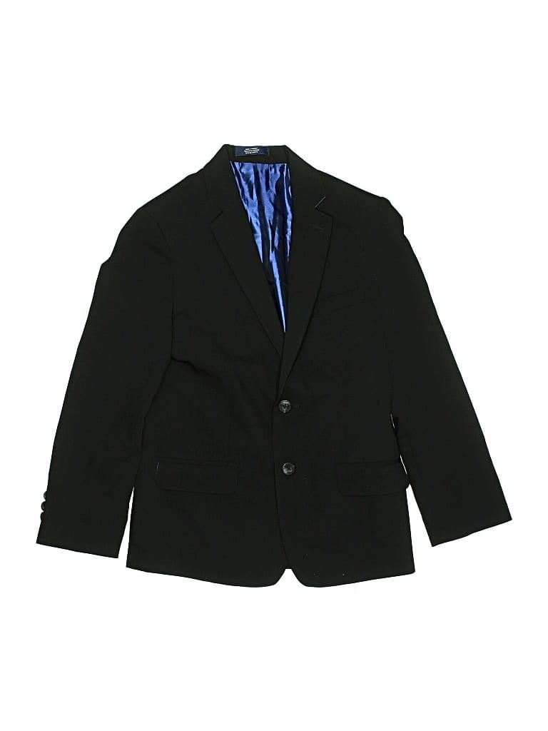 Pre-owned Izod Kids' Blazer Jacket In Black
