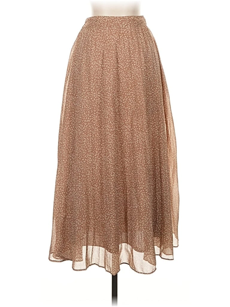 Pre-owned Japna Casual Skirt In Brown