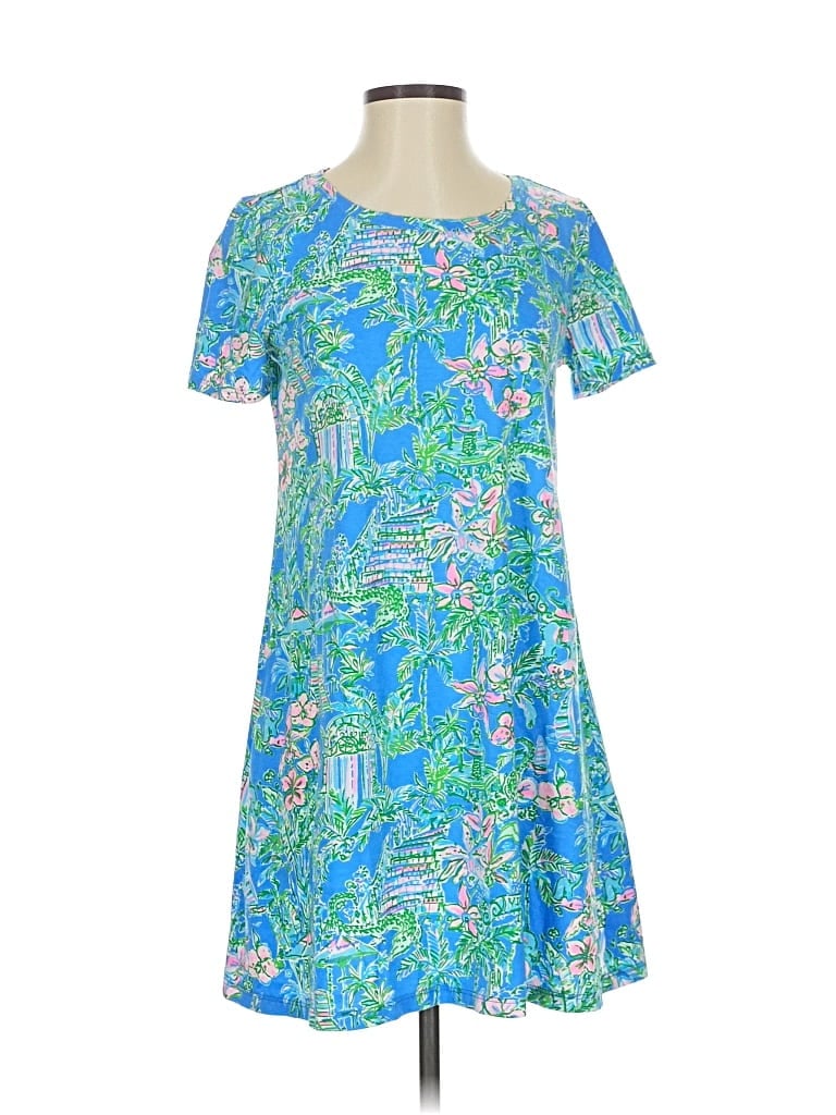 Pre-owned Lilly Pulitzer Casual Dress In Blue