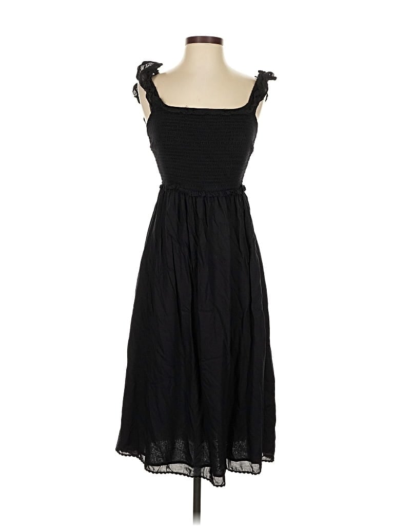 Pre-owned Wilfred Casual Dress In Black