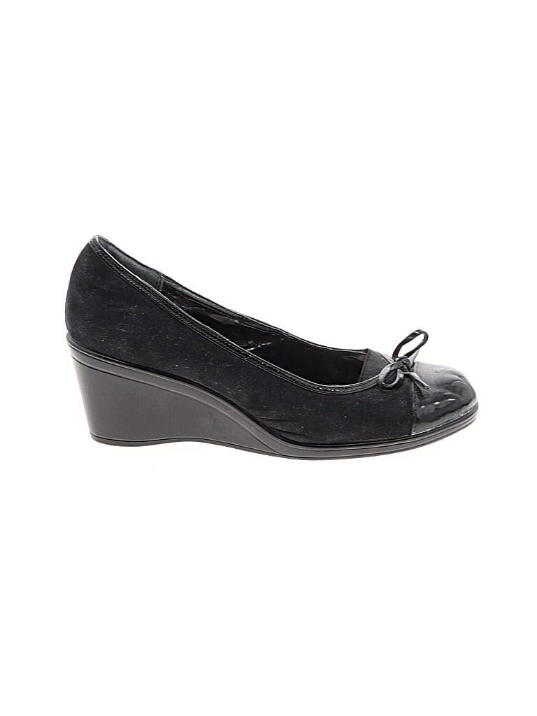 Pre-owned Style & Co Wedges In Black