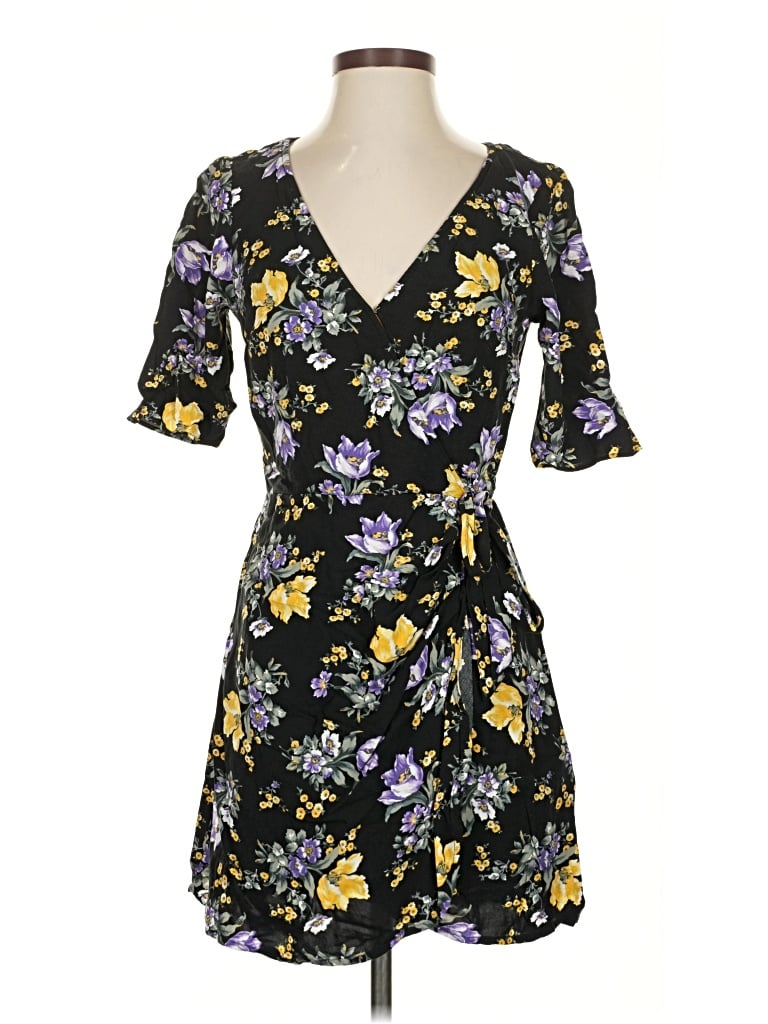 Pre-owned Abercrombie & Fitch Casual Dress In Black