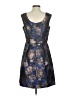 Donna Ricco Paisley Blue Cocktail Dress Size 4 - photo 2