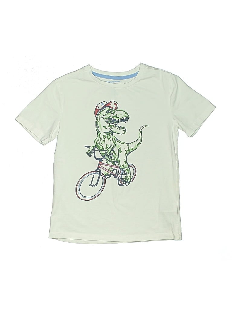 Pre-owned Tommy Bahama Kids' Short Sleeve T-shirt In Green