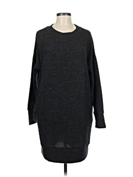 Cherish Women's Brushed Knit Long Sleeve Tunic Sweatshirt - Loose Fit With Side Pockets