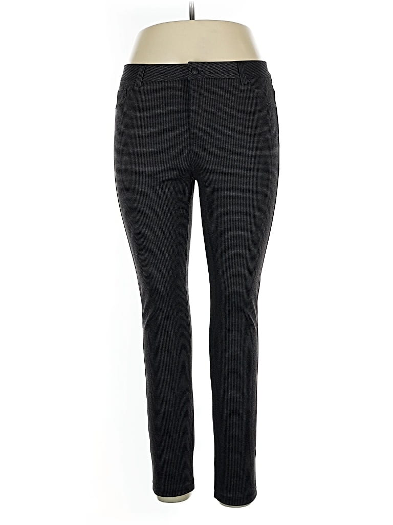 Pre-owned Dkny Jeans Active Pants In Black