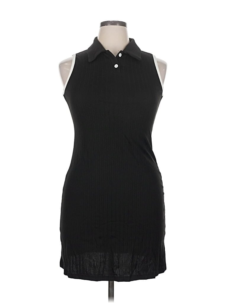 Cider Casual Dress In Black