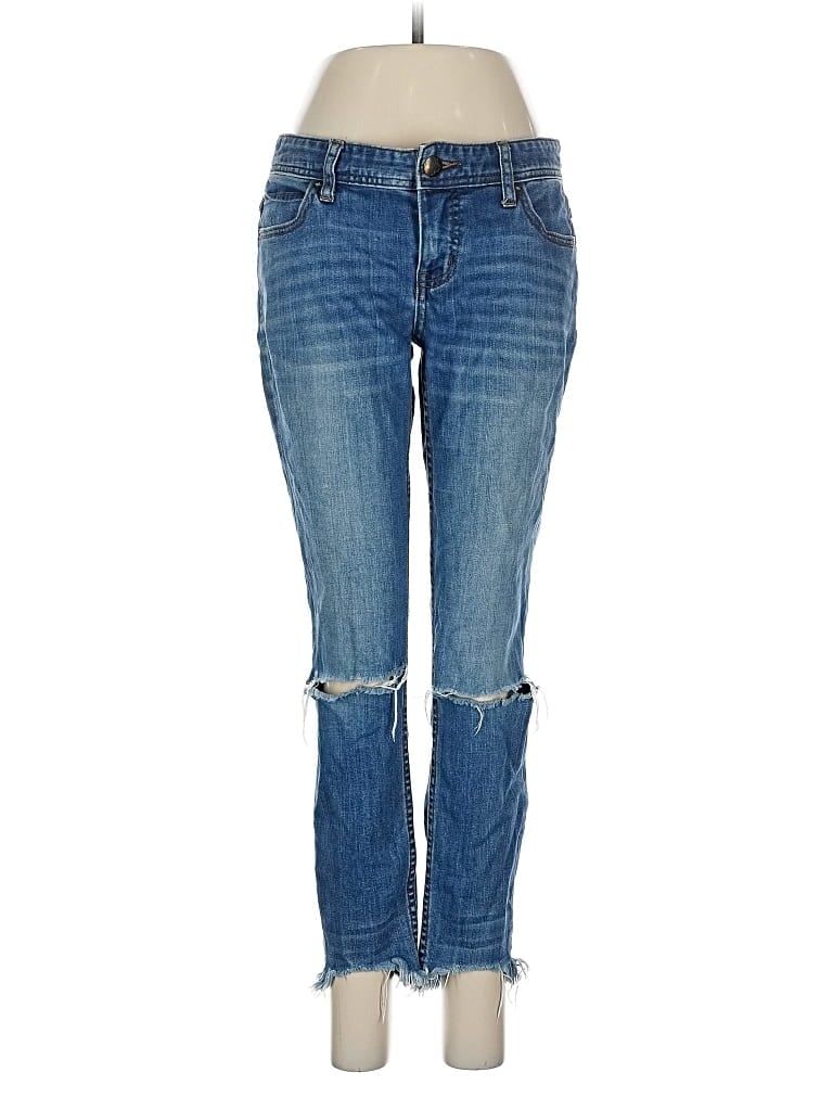 Pre-owned Free People Jeans In Blue