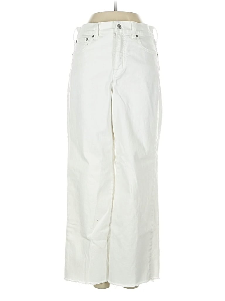Pre-owned J.crew Factory Store Jeans In White