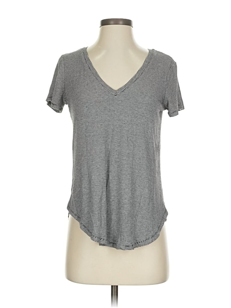 Pre-owned Unbranded Short Sleeve T-shirt In Black