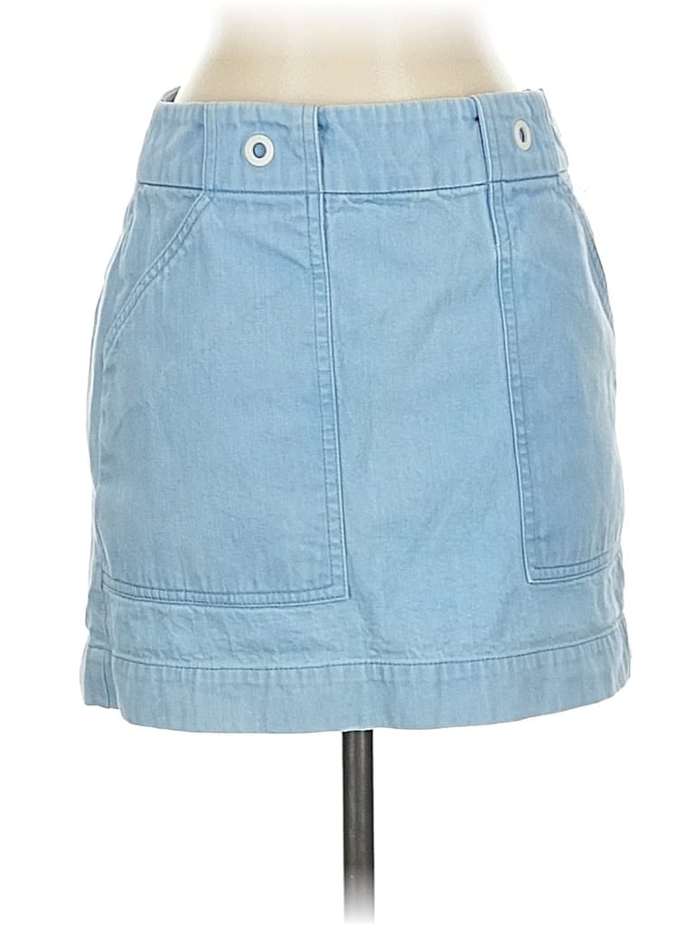 Pre-owned Rag & Bone Denim Skirt In Blue
