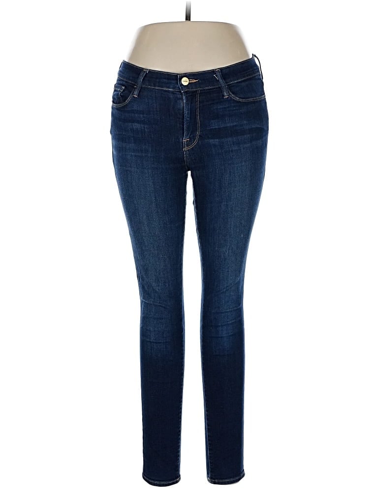 Pre-owned Frame Jeans In Blue