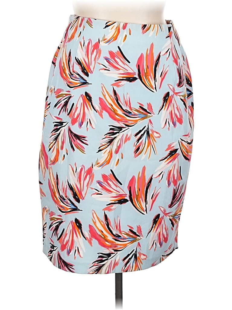 Pre-owned Lane Bryant Casual Skirt In Blue