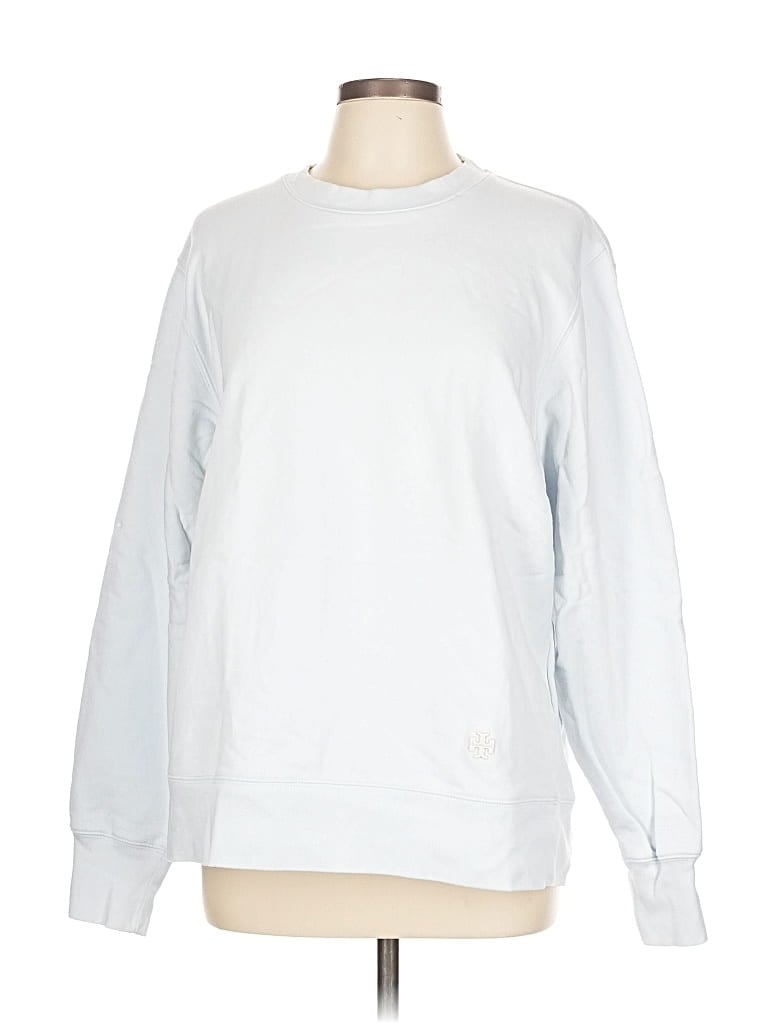 Pre-owned Tory Sport Sweatshirt In White