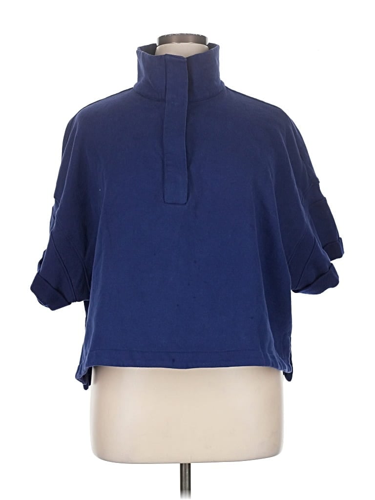 Pre-owned Express Pullover Sweater In Blue