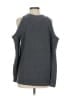 Milly Gray Pullover Sweater Size S - photo 2