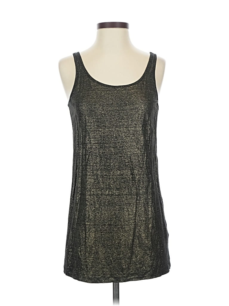 Pre-owned Eileen Fisher Tank Top Black Halter Neckline Tops