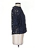 Sugar Lips Solid Blue 3/4 Sleeve Blouse Size XS - photo 4