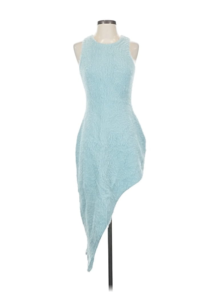 Pre-owned Bardot Cocktail Dress In Blue