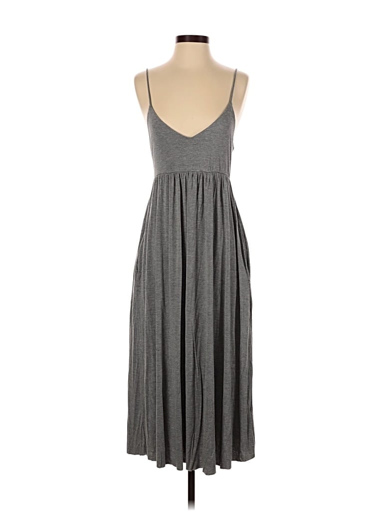 Pre-owned Mahina Casual Dress In Gray