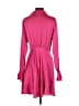 Spring & Mercer Solid Checkered-gingham Pink Cocktail Dress Size S - photo 2