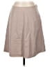 Theory Solid Tan Wool Skirt Size 4 - photo 1