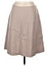 Theory Solid Tan Wool Skirt Size 4 - photo 2