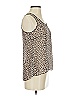 CAbi 100% Polyester Tan Sleeveless Top Size XS - photo 4